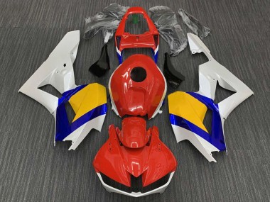Acheter Carénages Moto Honda CBR600RR 2013-2023 - Blanc Rouge Bleu Jaune