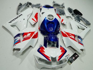 Acheter Carénages Moto Honda CBR600RR 2013-2023 - Blanc Rouge Bleu Fireblade