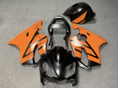 Acheter Carénages Moto Honda CBR600 F4i 2001-2003 - Orange Noir Mat