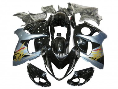 Acheter Carénages Moto Suzuki GSXR 1300 Hayabusa 2008-2020 - Noir Brillant Argent Bleu Or