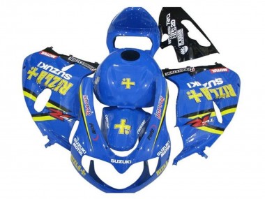 Acheter Carénages Moto Suzuki TL1000R 1998-2003 - Bleu Jaune Noir Rizla Hopper Motul