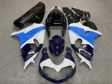 Acheter Carénages Moto Suzuki TL1000R 1998-2003 - Blanc Bleu Noir Bleu Foncé
