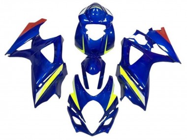 Acheter Carénages Moto Suzuki GSXR 1000 2005-2006 - Bleu Jaune Rouge
