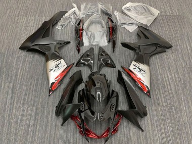 Acheter Carénages Moto Suzuki GSXR 600 / GSXR 750 2011-2024 - Noir Argent Rouge Noir Mat