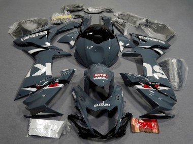 Acheter Carénages Moto Suzuki GSXR 600 / GSXR 750 2011-2024 - Gris Nardo Foncé Blanc Noir Rouge Motul
