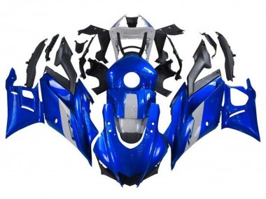 Acheter Carénages Moto Yamaha YZF R3/R25 2019-2021 - Bleu Gris Noir