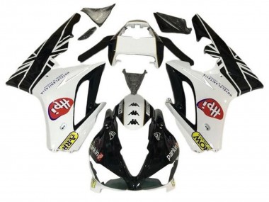 Acheter Carénages Moto Triumph Daytona 675 Triple 2009-2012 - Blanc Noir Brillant HPi