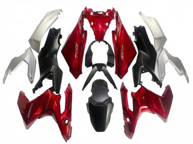 Acheter Carénages Moto Honda ADV160 2022-2024 - Argent Rouge Noir Mat