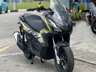 Acheter Carénages Moto Honda ADV160 2022-2024 - Argent Jaune Noir Mat
