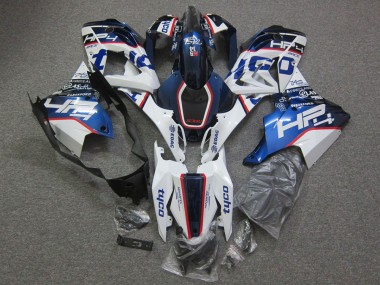 Acheter Carénages Moto BMW S1000RR 2015-2016 - Blanc Rouge Bleu HP Tyco