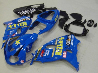 Acheter Carénages Moto Suzuki TL1000R 1998-2003 - Bleu Jaune Noir Rizla Dunlop