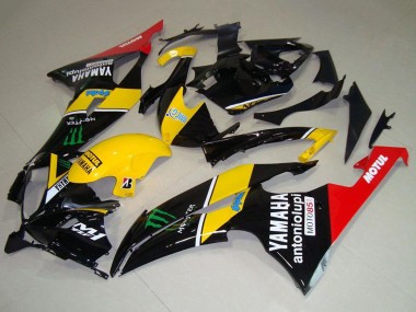 Acheter Carénages Moto Yamaha YZF R6 2008-2016 - Jaune Rouge Noir Brillant Vert Monstre Motul