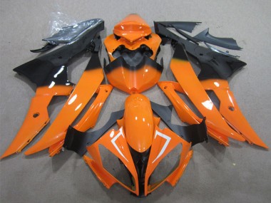 Acheter Carénage Moto Yamaha YZF R6 2008-2016 - Orange Noir Brillant