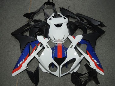 Acheter Kits Carénage Moto BMW S1000RR 2009-2014 - Blanc Rouge Bleu Noir Mat
