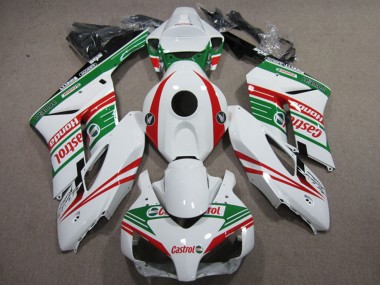 Acheter Carénages Moto Honda CBR1000RR 2004-2005 - Blanc Rouge Vert Castrol