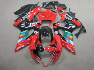 Acheter Carénages Moto Suzuki GSXR 1000 2005-2006 - Rouge Noir Bleu Blanc Vert