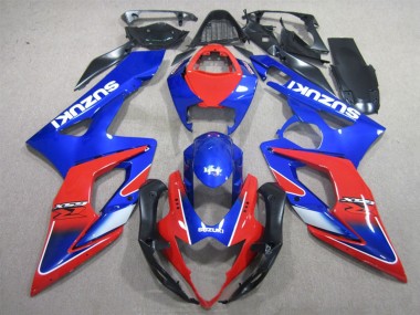 Acheter Carénages Moto Suzuki GSXR 1000 2005-2006 - Bleu Rouge