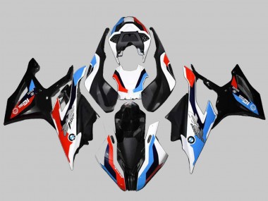 Acheter Kits Carénage Moto BMW S1000RR 2019-2022 - Noir Rouge Bleu Blanc